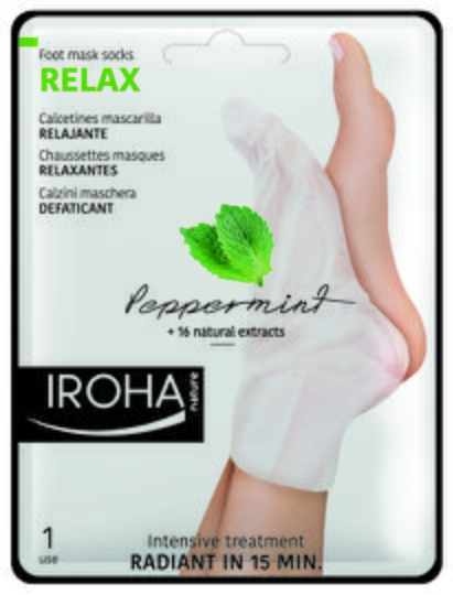 Soothing Foot Mask for Soothing Socks with Mint