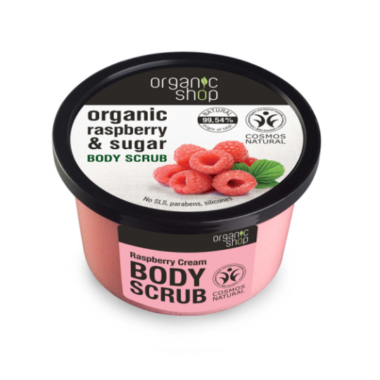 Raspberry Cream Body Scrub 250 ml