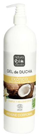 Organic Exotic Vanilla & Coconut Shower Gel 740 ml