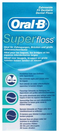 Silk Dental Superfloss