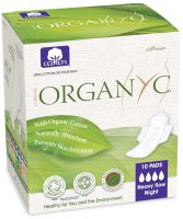 Organic Cotton Nigth Compresses with Wings 10 uds