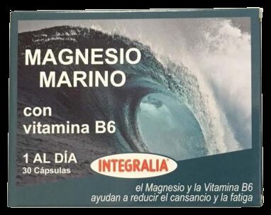 Magnesio Marino VitaminaB6 30 Cápsulas