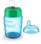 Baby Cup with Soft Mouthpiece Blue 260 ml