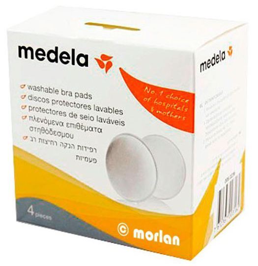 Medela Breast Pads Washable (4 Pieces)