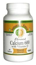 Calcium 600 mg + Vitamin D 90 Tablets