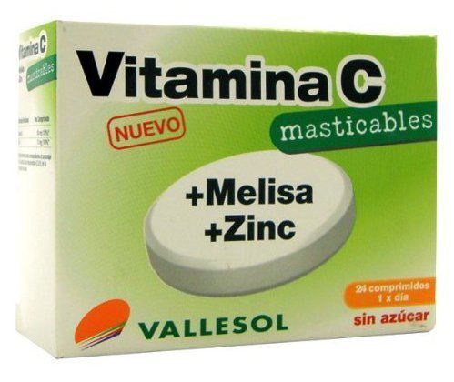 Vitamin C Melisa Zinc 24 Chewable Tablets