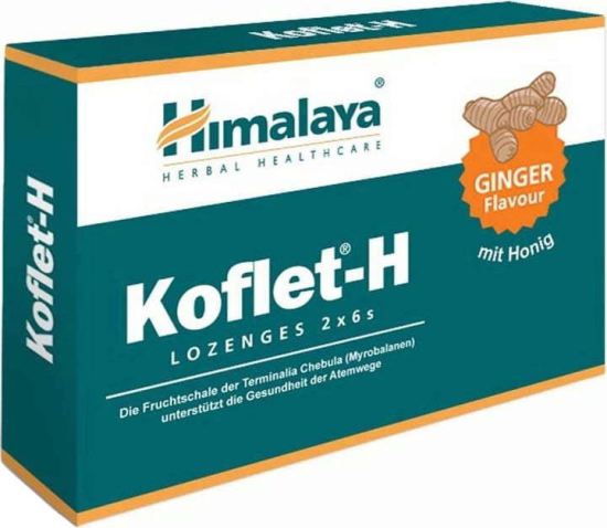 Koflet Throat Ginger Flavor 12 Units