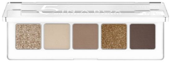 Eyeshadow Palette Mini 5 In a Box 010 golden nude look 4 gr