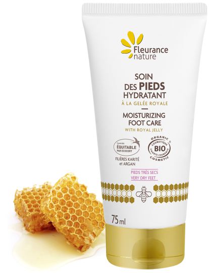 Organic Royal Jelly Moisturizing Foot Cream