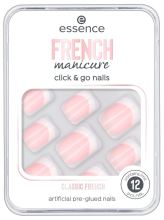 False Nails French Manicure Click &#39;n go n1